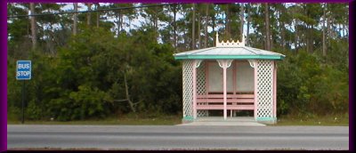 Freeport Grand Bahama Island bus stop